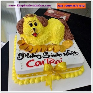 Bánh Sinh Nhật Con Chó - YG18
